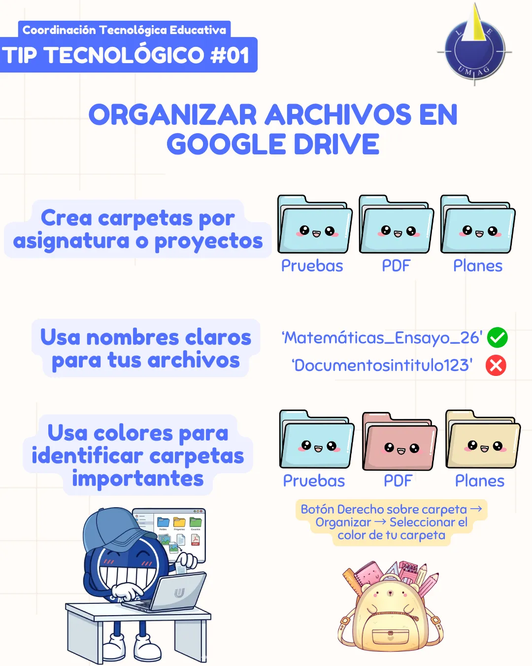 Tip Tecnológico #01: Organizar archivos en Google Drive