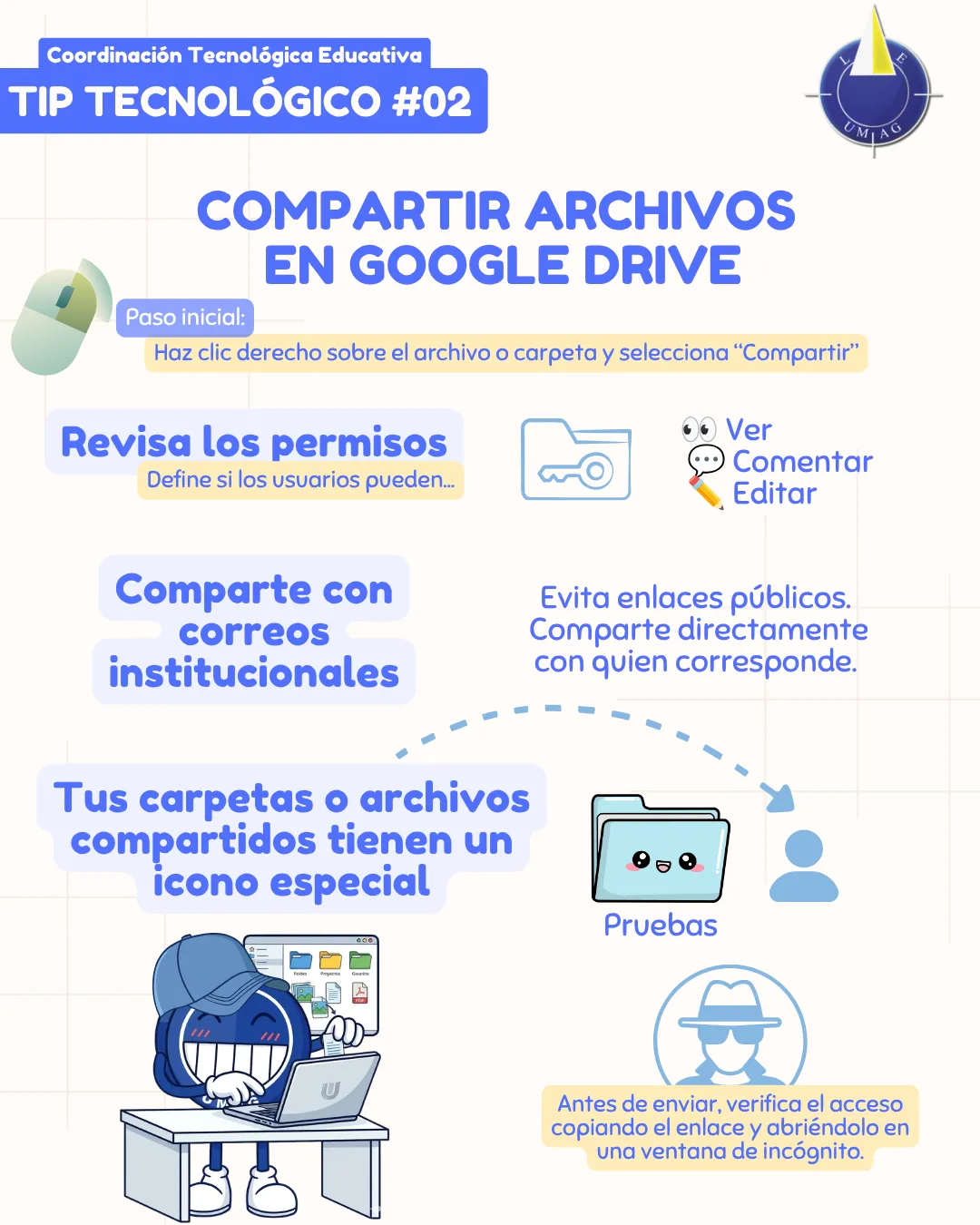 Tip Tecnológico #02: Compartir archivos en Google Drive